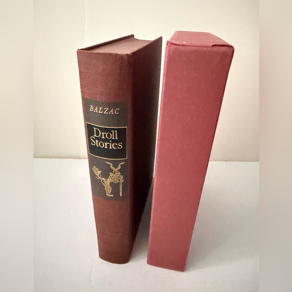 Droll Stories Thirty Tales by Honore De Balzac 1939 Heritage Press with Slipcase